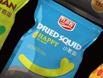 休閑食品商標設計