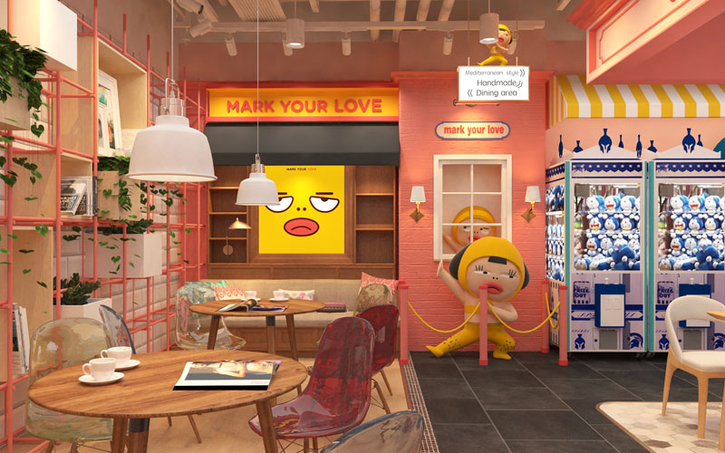 玩偶遇到愛抓娃娃機品牌全案策劃設計 玩偶遇到愛抓娃娃機品牌全案策劃設計