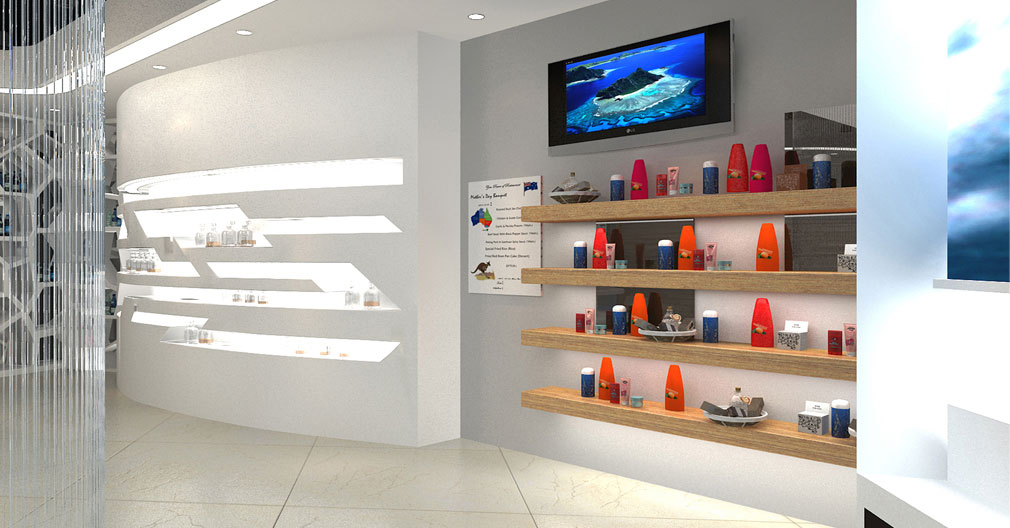 品牌形象終端店面設計