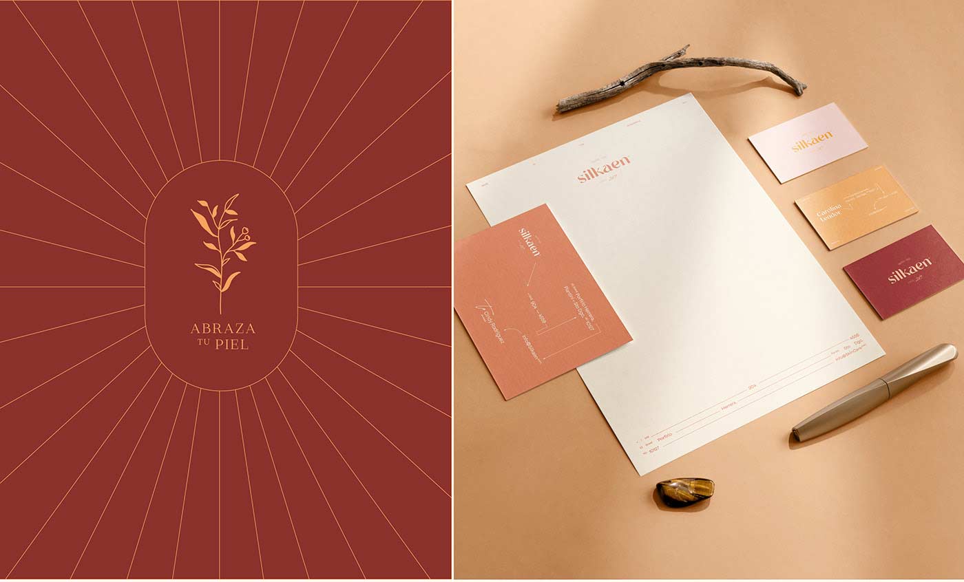 Silkaen開發了獨特的品牌標識