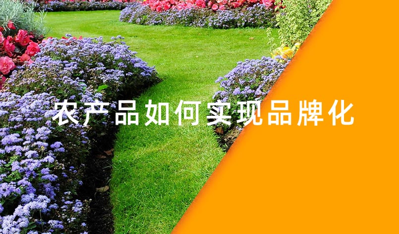 農產品如何實現品牌化