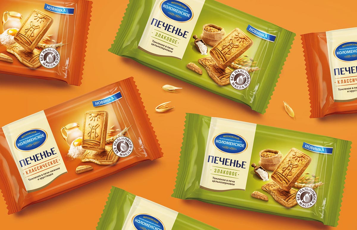 燕麥餅干包裝設計