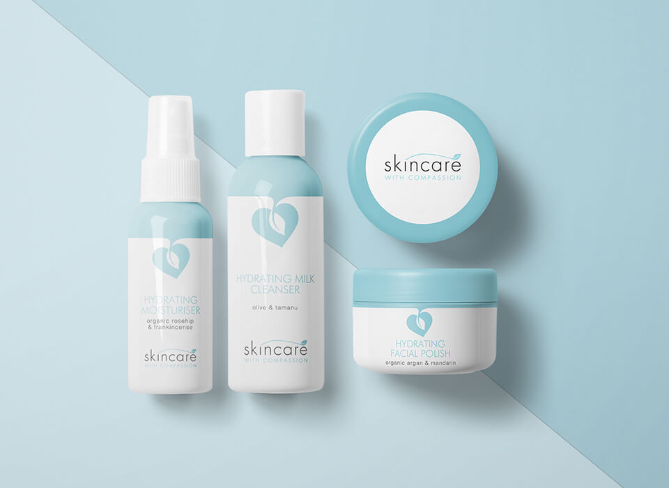 植物美容護膚品品牌設計及包裝設計