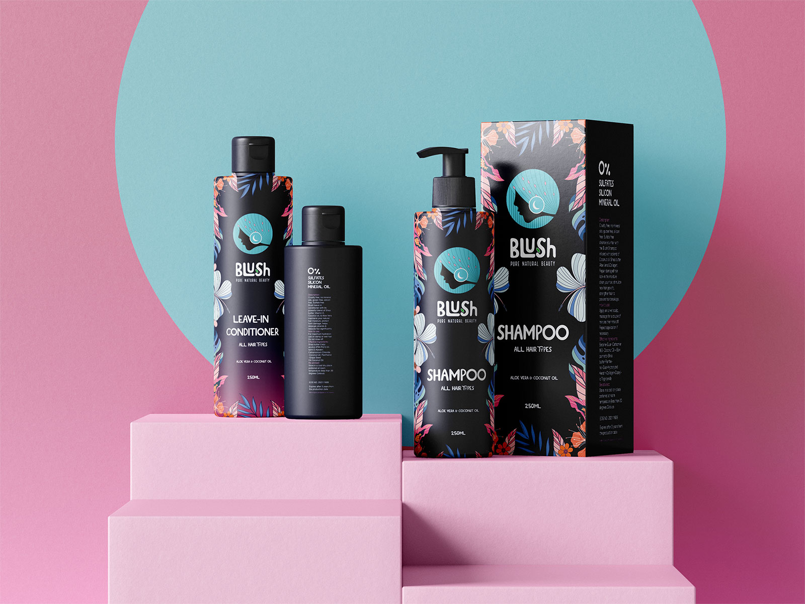 天然美容護膚品牌包裝設計