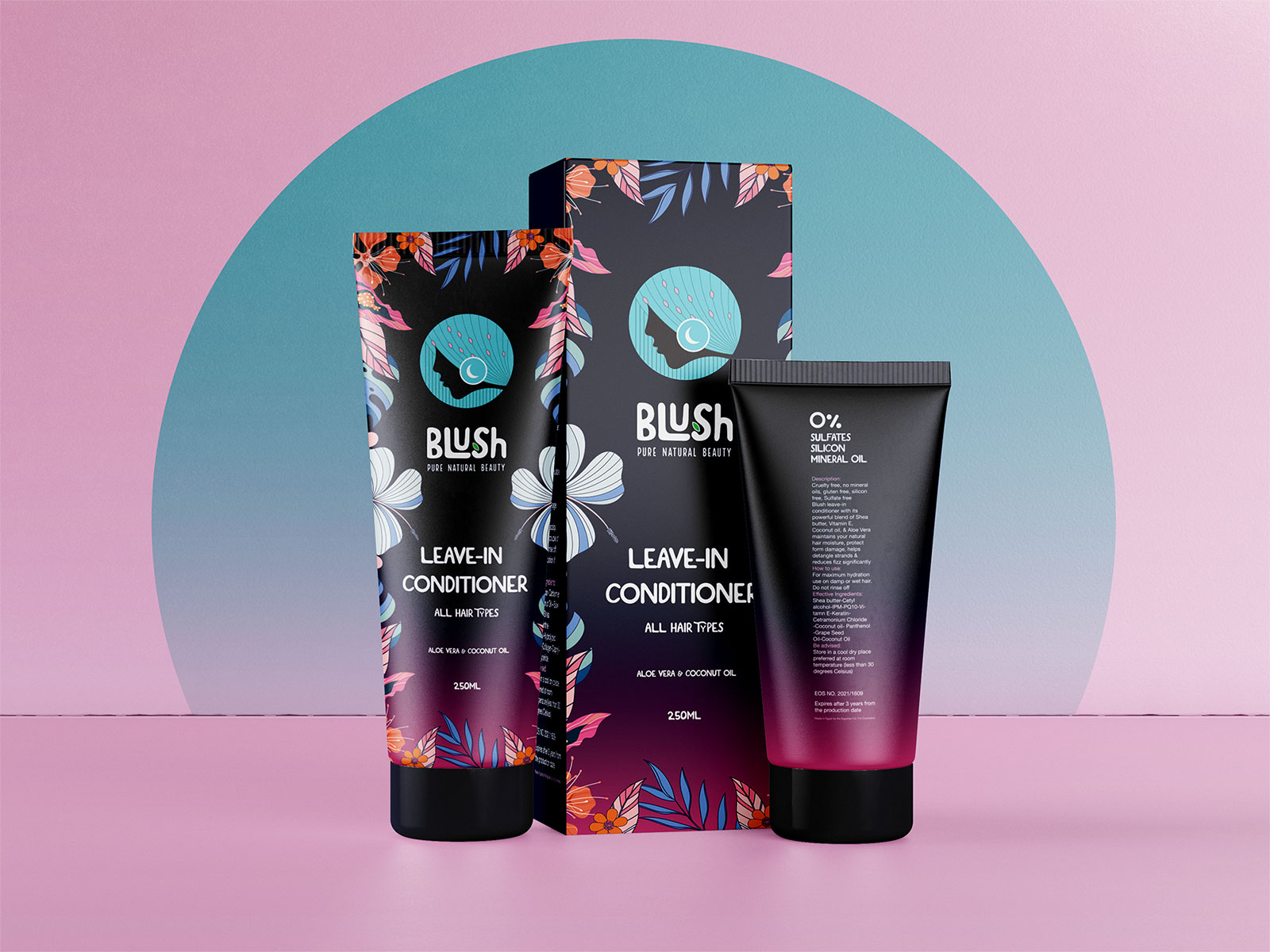 天然美容護膚品牌包裝設計